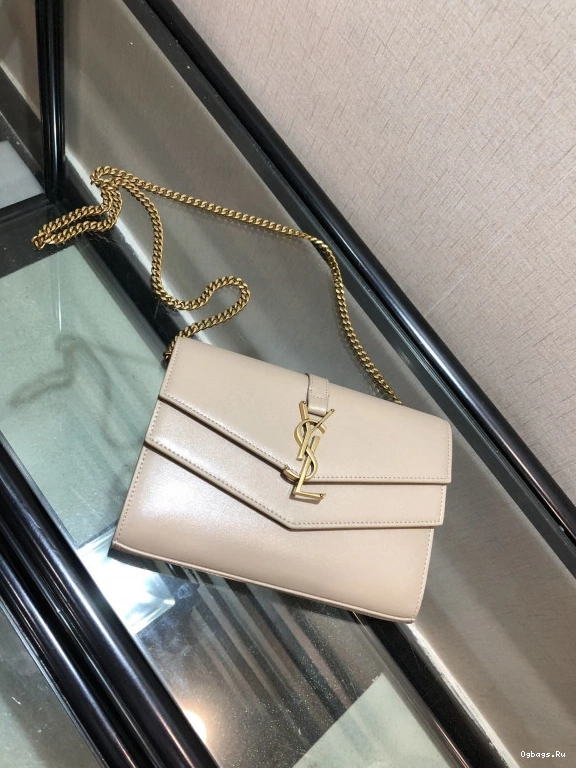 YSL CHAIN MEDIUM SULPICE WALLET 0806